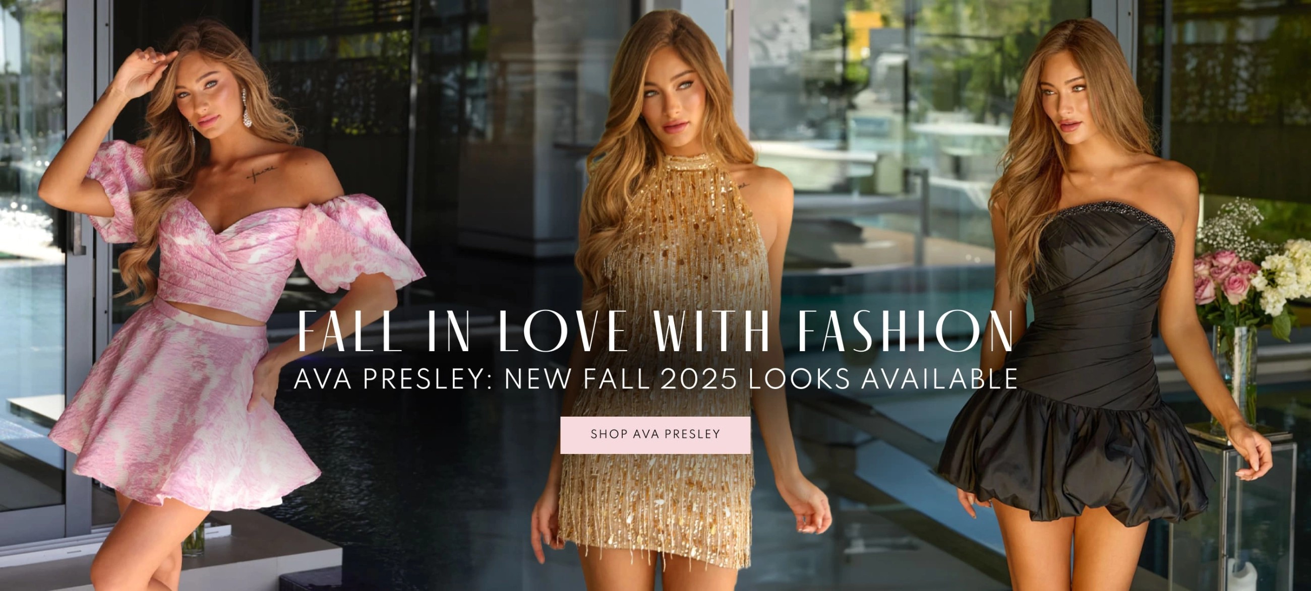 Ava Presley fall collections 2025 desktop