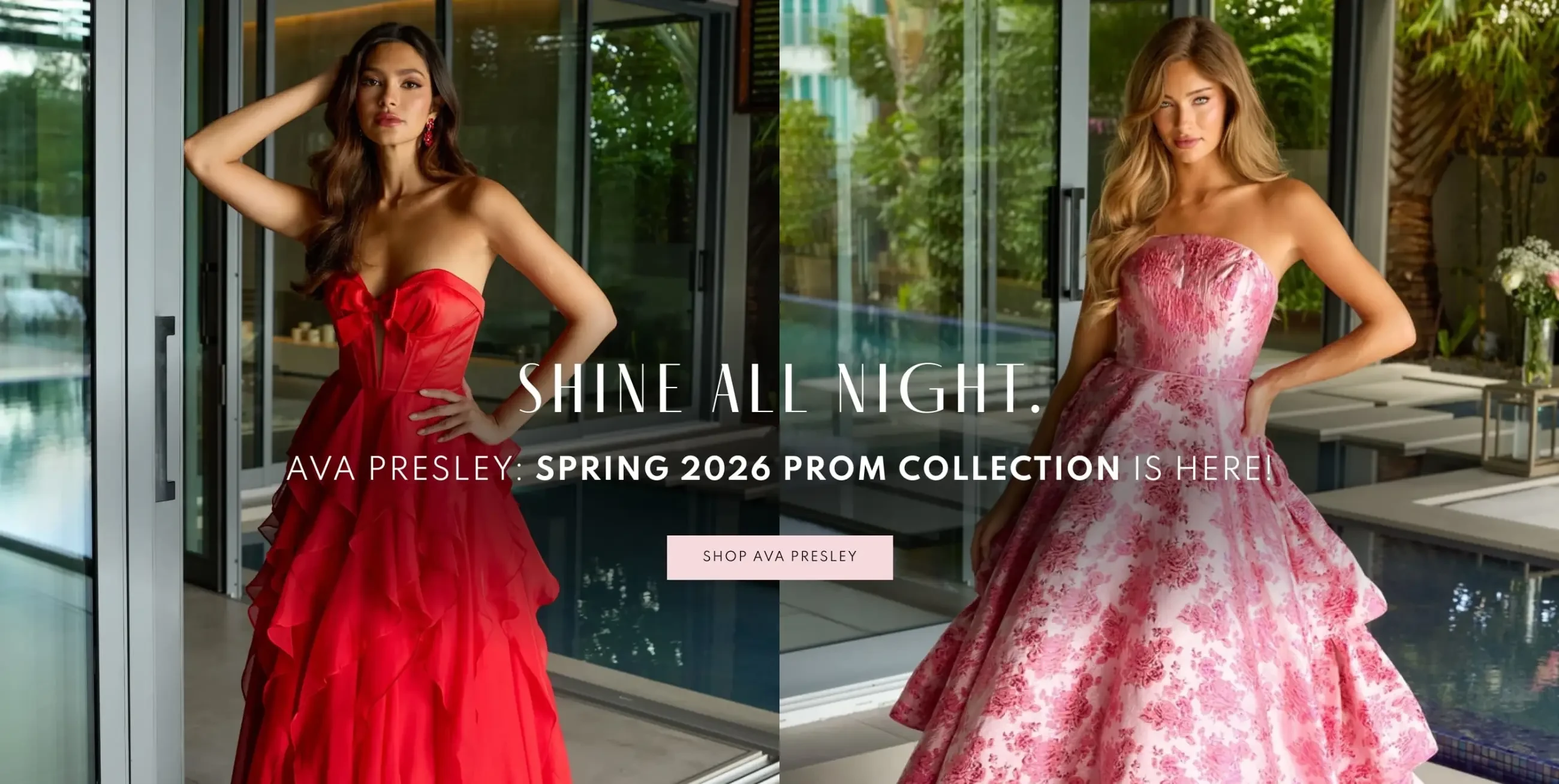 Ava Presley Banner for Desktop