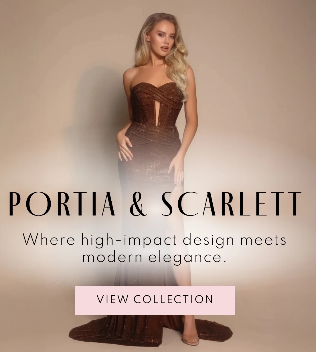 Portia and Scarlett Prom Mobile Banner