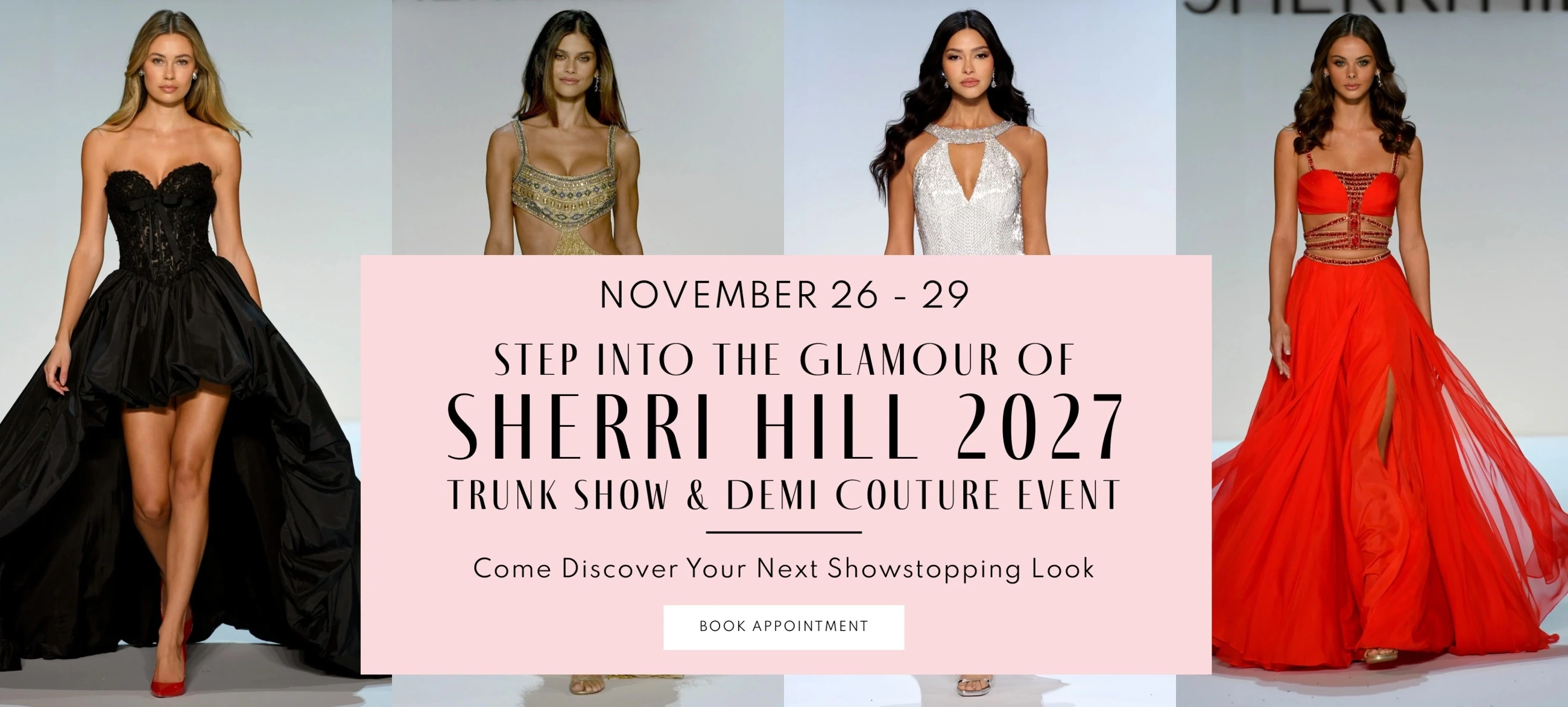 Sherri Hill 2027 Trunk Show