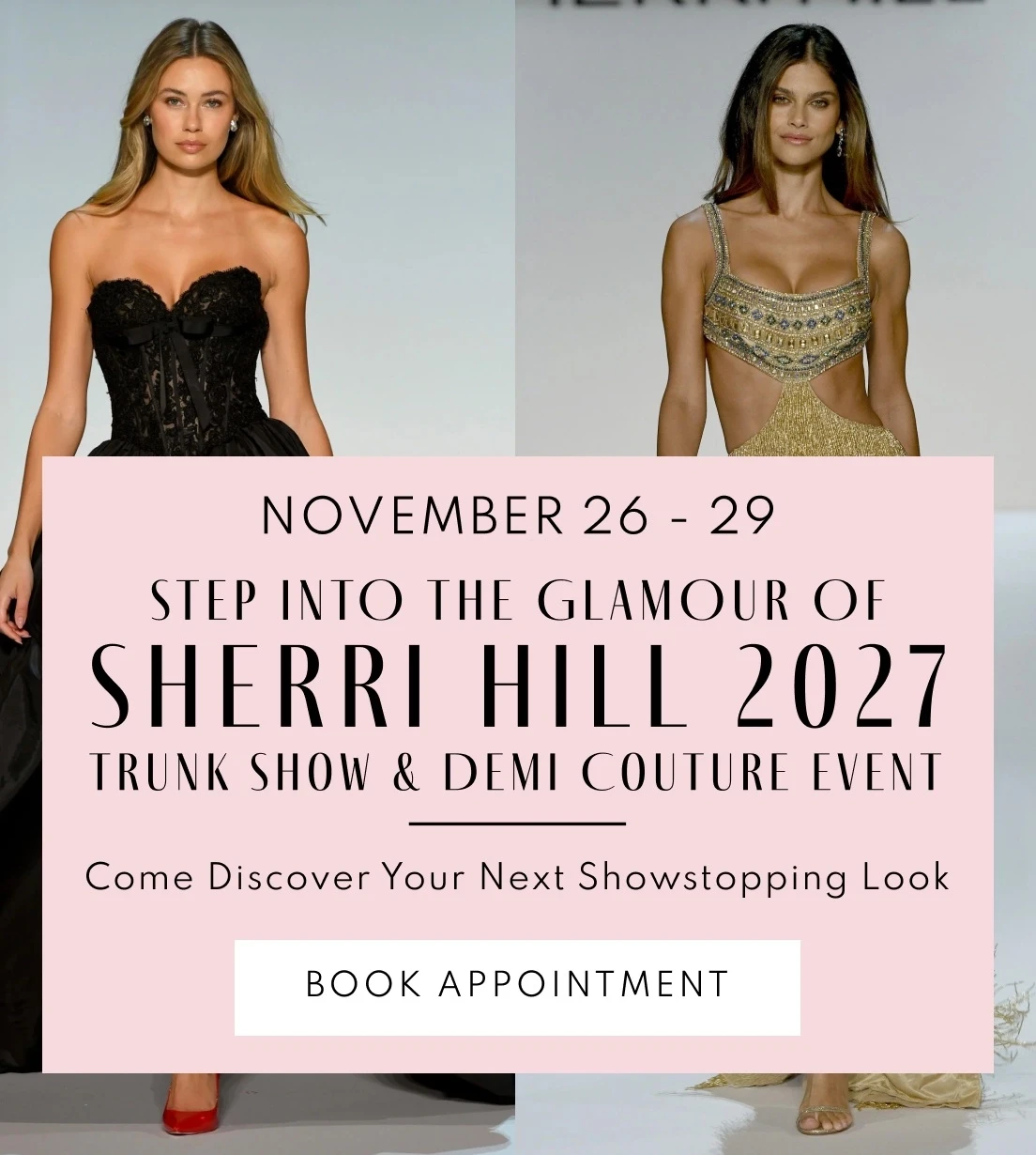 Sherri Hill 2027 Trunk Show